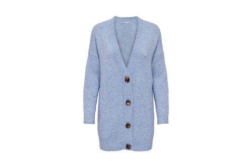 Only Onlelena Life Ls Stripe Ζακέτα Πλεκτή Γυναικεία (15297178 CASHMERE BLUE-MELANGE)
