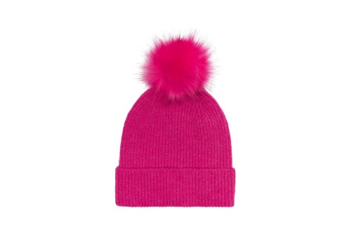 Only Onlkenni Pompom Beanie Cc Σκουφάκι Χειμερινό (15299023 FUCHSIA PURPLE)