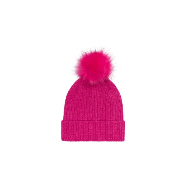 Only Onlkenni Pompom Beanie Cc Σκουφάκι Χειμερινό (15299023 FUCHSIA PURPLE)