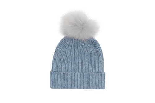 Only Onlkenni Pompom Beanie Cc Σκουφάκι Χειμερινό (15299023 WINDWARD BLUE)