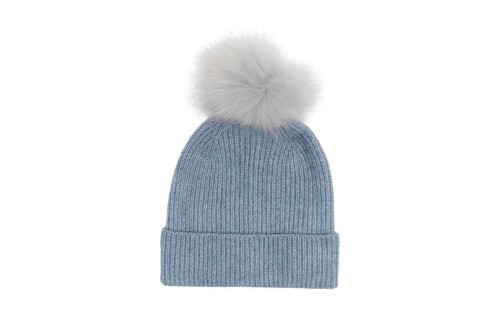 Only Onlkenni Pompom Beanie Cc Σκουφάκι Χειμερινό (15299023 WINDWARD BLUE)