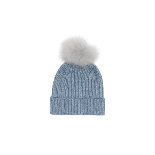 Only Onlkenni Pompom Beanie Cc Σκουφάκι Χειμερινό (15299023 WINDWARD BLUE)