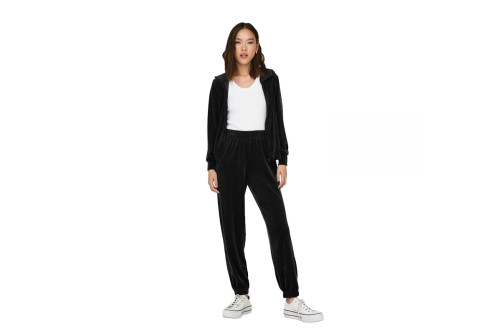Only Onlrebel Cuff Pant Cc Swt Παντελόνι Φόρμας Γυναικείο (15299669 BLACK)
