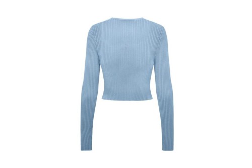 Only Onlmeddi Ls Μπλούζα Με Λαιμόκοψη Γυναικεία (15311084 CASHMERE BLUE)