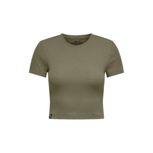 Only Onlbetty S-S O-Neck Crop Top Κοντομάνικο Γυναικείο (15311891 MERMAID)