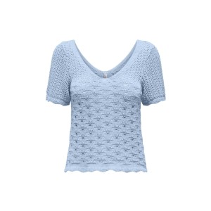 Only Onlbecca Life Ss Top Κοντομάνικο Γυναικείο (15318713 CASHMERE BLUE)