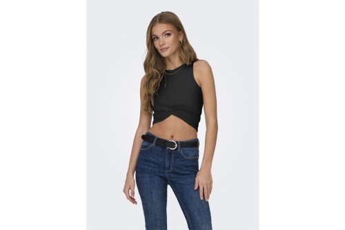 Only Onlsandy Crop Top Αμάνικο Γυναικείο (15319507 BLACK)