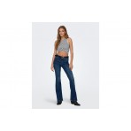 Only Sandy Γυναικείο Αμάνικο Crop Top Λευκό, Μαύρο