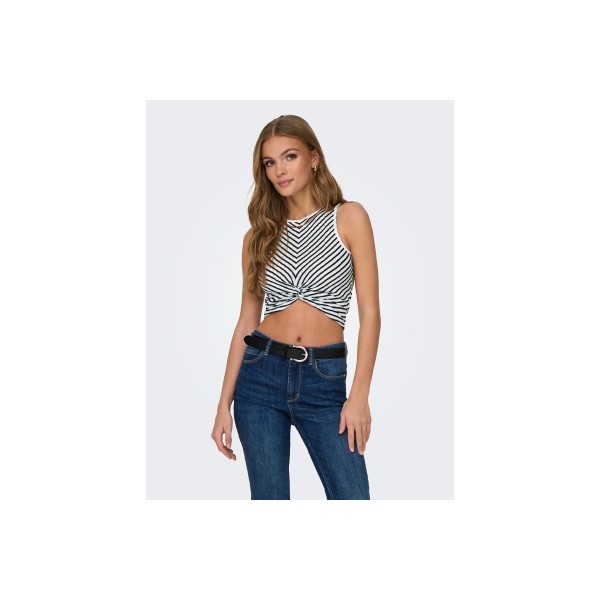 Only Onlsandy Crop Top Αμάνικο Γυναικείο (15319507 BLACK-CLOUD DANC)