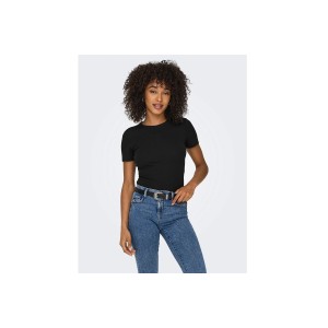 Only Onleasy S-S Box Jrs T-Shirt Γυναικείο (15330639 BLACK)