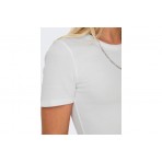 Only Easy Γυναικείο Κοντομάνικο T-Shirt Λευκό
