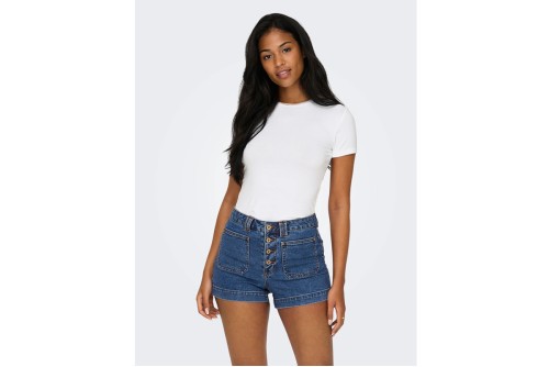 Only Onlfelina S-S Tight T-Shirt Γυναικείο (15336938 BRIGHT WHITE)