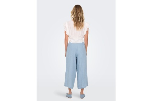 Only Onlcharis Life Παντελόνα Γυναικεία (15337936 LIGHT BLUE DENIM)