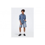 Only Onlmate Baggy Βερμούδα Τζιν Γυναικεία (15340976 MEDIUM BLUE DENIM)