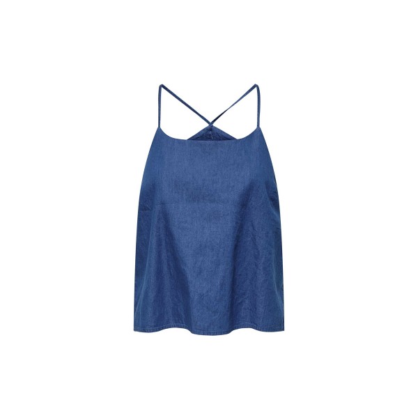 Only Onlnova Azure Elba Μπλούζα Αμάνικη Γυναικεία (15343005 MEDIUM BLUE DENIM)