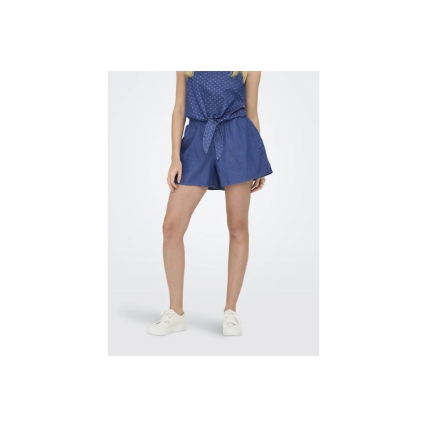 Only Onlnova Azure Yasmin Σορτς Casual Γυναικείο (15343206 MEDIUM BLUE DENIM)