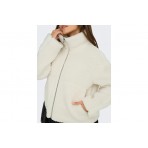 Only Onlaspen Γυναικείο Μπουφάν Sherpa Εκρού