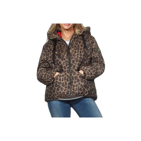 Only Onlasti Μπουφάν Puffer Γυναικείο (15349525 COCOA CREME-LEO)