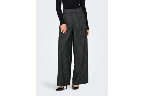 Only Onlnisa Wide Leg Fit Tailored Παντελόνι Casual Γυναικείο (15351120 DARK GREY MELAN)