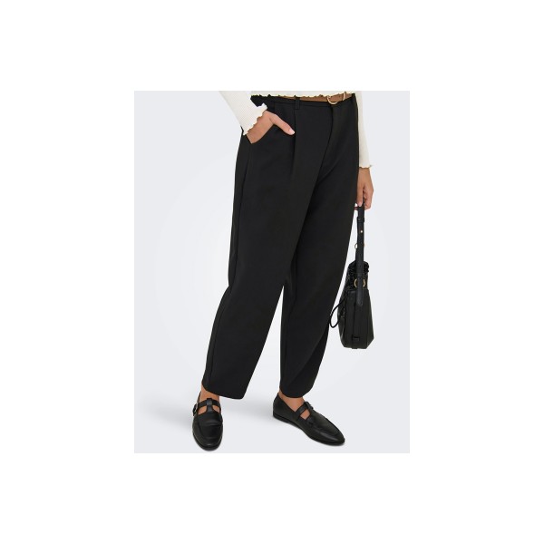 Only Onladi Belt Barrel Παντελόνι Casual Γυναικείο (15351221 BLACK)