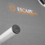 Escape Camping Καρεκλάκι Παραλίας Escape Max Γκρι (15677)