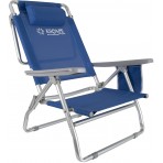 Escape Camping Καρεκλάκι Παραλίας Escape Ρυθμιζόμενη Πλάτη Μπλε (15692)