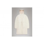 Rains Lohja Long Insulated W3T2 Γυναικείο Αδιάβροχο Μπουφάν Μπεζ