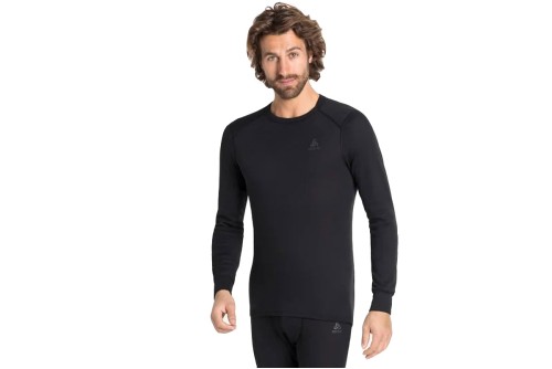 Odlo Active Warm Base Layer Μπλούζα Ισοθερμική Ανδρική (159102 15000)
