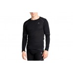 Odlo Fitted Crew Neck L-S Μπλούζα Ισοθερμική Ανδρική (159222 15000)