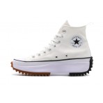 Converse Run Star Hike Hi Γυναικεία Μποτάκια Εκρού & Λευκά (166799C)