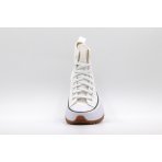 Converse Run Star Hike Hi Γυναικεία Μποτάκια Εκρού & Λευκά (166799C)