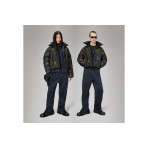 Rains Kevo Short Puffer Μπουφάν Μπλε Σκούρο, Χακί