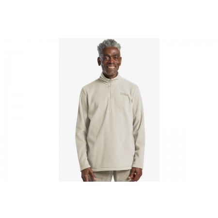 Jack Wolfskin Taunus Μπλούζα Fleece Με Φερμουάρ Ανδρική 