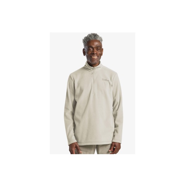 Jack Wolfskin Taunus Μπλούζα Fleece Με Φερμουάρ Ανδρική (1709522-A0056)