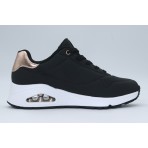 Skechers Uno - Golden Air Sneakers Μαύρα, Μπρονζέ, Λευκά