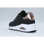 Skechers Uno - Golden Air Sneakers Μαύρα, Μπρονζέ, Λευκά
