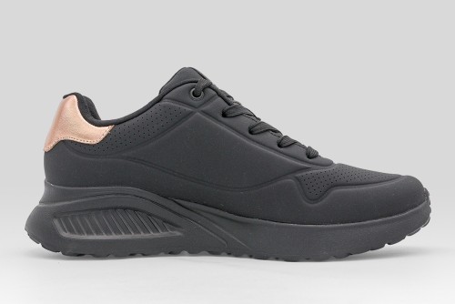 Skechers Uno Lite - Shimmer Along Sneakers (177291-BBK)