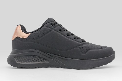Skechers Uno Lite - Shimmer Along Sneakers (177291-BBK)