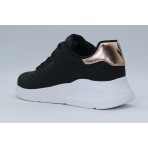 Skechers Uno Lite - Shimmer Along Sneakers Μαύρα, Μπρονζέ, Λευκά