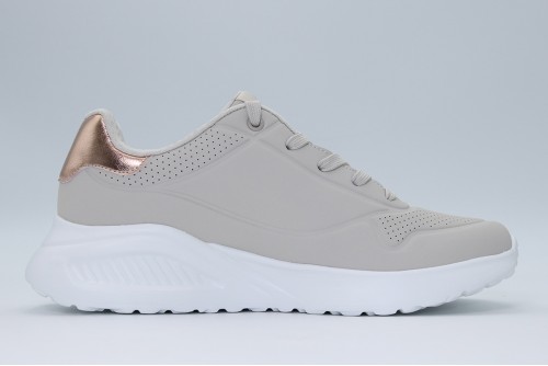 Skechers Uno Lite Shimmer Along Sneakers (177291-NAT)