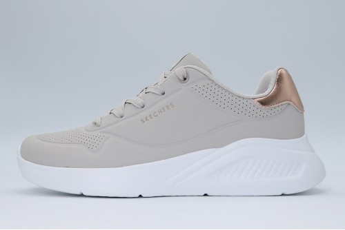Skechers Uno Lite Shimmer Along Sneakers (177291-NAT)