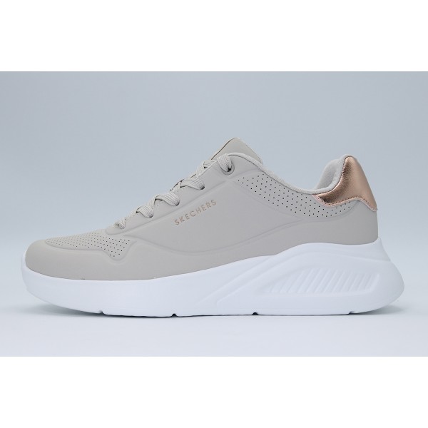 Skechers Uno Lite - Shimmer Along Sneakers (177291-NAT)
