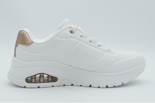 Skechers Uno Flex- Echo Air Sneakers (177799-WHT)