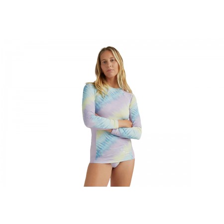 O'neill Women Of The Wave Skin L-Slv Αντηλιακή Μπλούζα Με Λαιμόκοψη 