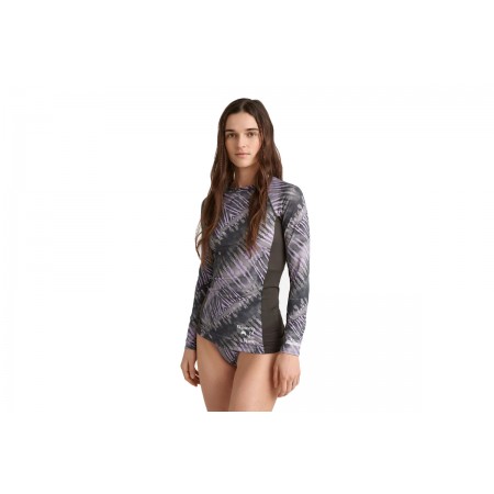 O'neill Women Of The Wave Skin L-Slv Αντηλιακή Μπλούζα Με Λαιμόκοψη 