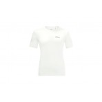 Jack Wolfskin Tech Tee Ανδρικό Κοντομάνικο Αθλητικό T-Shirt Λευκό
