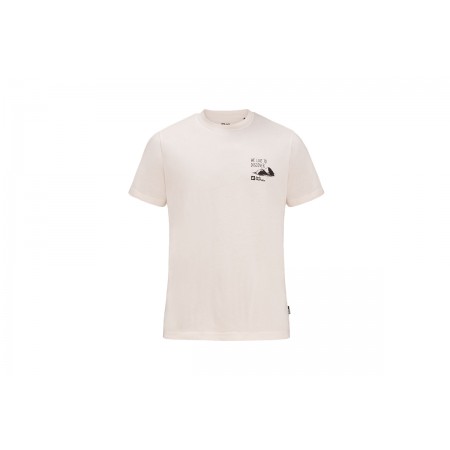 Jack Wolfskin Discover T M T-Shirt Ανδρικό 