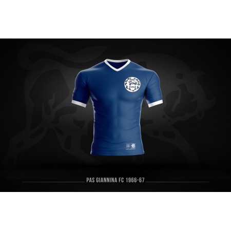 Pas Giannina Fc Retro 1966-67 Φανέλα Ομάδας 