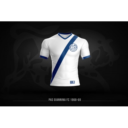 Pas Giannina Fc Retro 1968-69 Φανέλα Ομάδας 