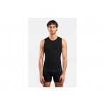 Odlo Active Light Base Layer Ανδρική Αμάνικη Μπλούζα Μαύρη